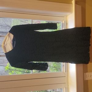 Abercrombie Kids Navy Blue Lace Dress